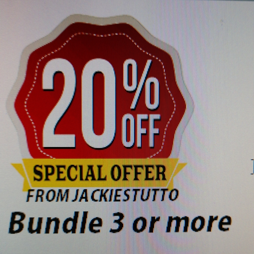 💥BUNDLE 3💥items or more 💢SAVE 20%💢